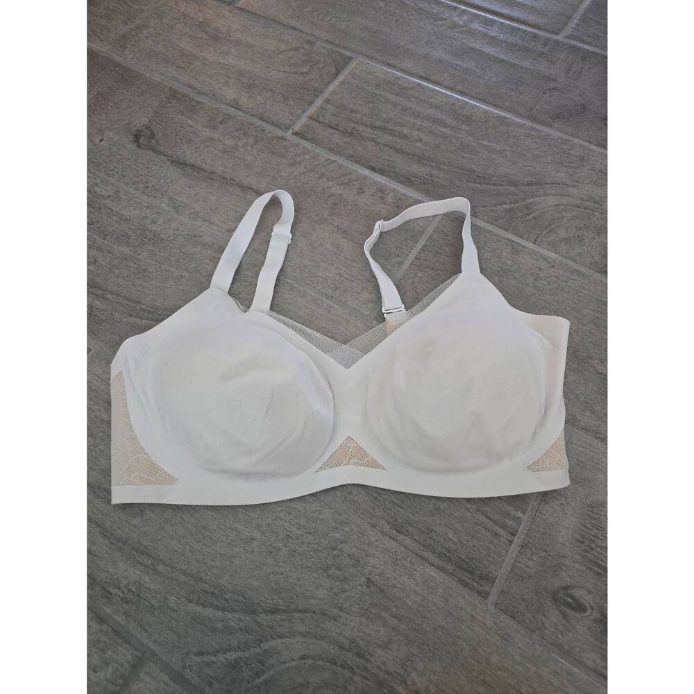 Honeylove White Wireless Support Bra